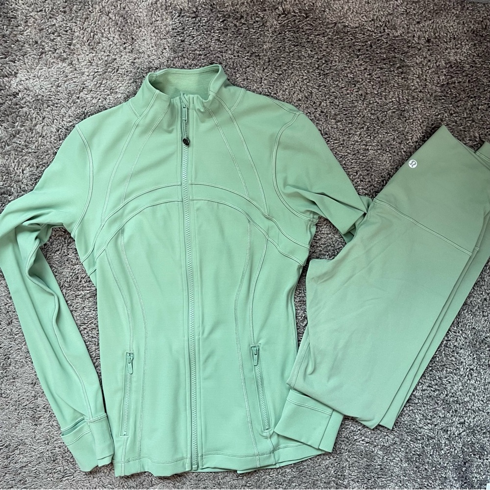 Desert Green Lululemon Align SET